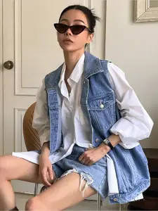 Fab Star Comfort Boxy Cotton Spread Collar Casual Shirt