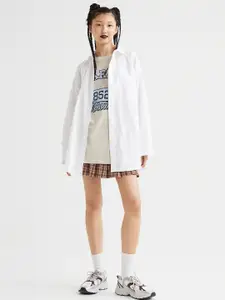 Fab Star Comfort Boxy Spread Collar Cotton Casual Shirt