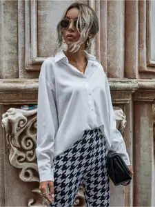 Fab Star Comfort Boxy Spread Collar Cotton Casual Shirt