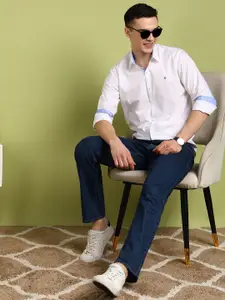 FUBAR Slim Fit Spread Collar Casual Shirt