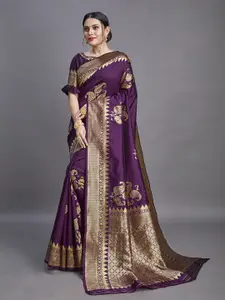 Mitera Woven Design Zari Pure Silk Banarasi Saree