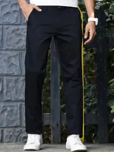 Thomas Scott Men Slim Fit Mid-Rise Chinos Trousers