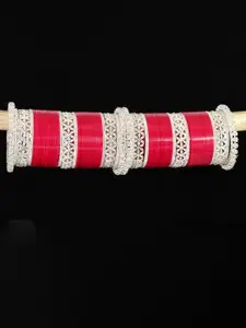 LAVAZZA Set of 70 Gold-Plated Crystal Studded Bangles