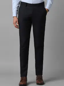 Louis Philippe Men Slim Fit Mid Rise Flat Front Formal Trousers