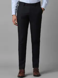 Louis Philippe Men Slim Fit Mid Rise Formal Trousers