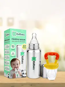 Kidbea Infants Set Of 3 Food Feeding Bottles