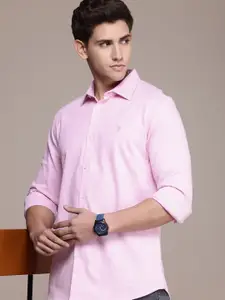 French Connection Men Premium Slim Fit Pure Cotton Casual Shirt