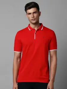 Louis Philippe Sport Polo Collar Slim Fit Cotton T-shirt