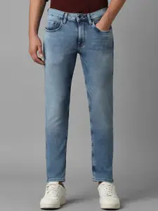 Louis Philippe Jeans Men Slim Fit Heavy Fade Pure Cotton Jeans