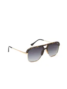 IDEE Men Aviator Sunglasses with Polarised and UV Protected Lens IDS3056C1PSG