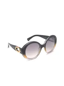 IDEE Women Round Sunglasses with UV Protected Lens IDS3053C3SG