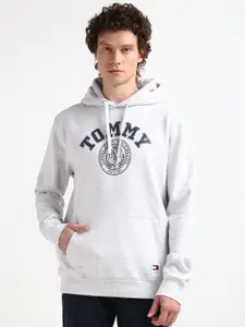 Tommy Hilfiger Printed Hooded Pullover Sweatshirt