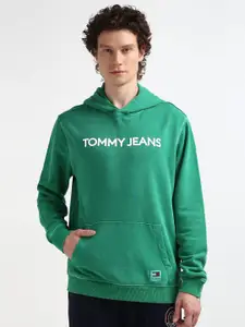 Tommy Hilfiger Printed Hooded Pullover Sweatshirt