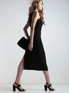 Vero Moda Shoulder Straps Sheath Midi Dress