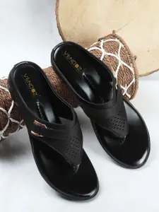 VENDOZ Textured One Toe Heels