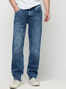 DAGERRFLY Men Relaxed Fit Low-Rise Clean Look Light Fade Stretchable Jeans