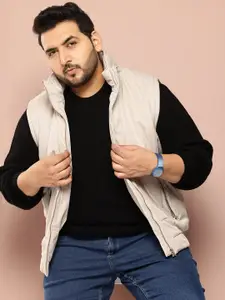 Sztori Plus Size Detachable Hood Padded Jacket