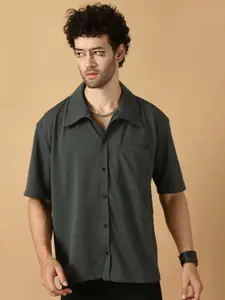 OFFMINT Comfort Relaxed Fit Cotton Casual Shirt