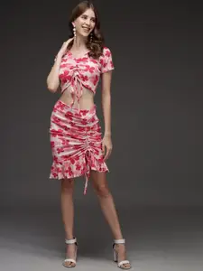 TANDUL Printed A-Line Knee Length Skirts