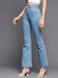 Miss Chase Women High-Rise Stretchable Bootcut Jeans