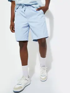 max URB_N Men Slim Fit Solid Shorts