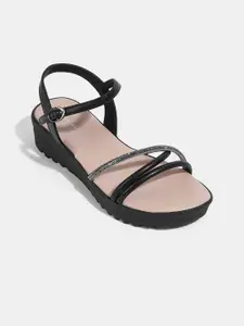 LEMON & PEPPER Women Embellished Open Toe Heels