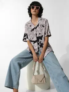 ONLY ONLNARUTO Naruto Printed Oversized Casual Shirt