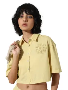 ONLY ONLCORNEA LS Spread Collar Casual Shirt