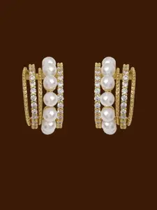 VAGHBHATT Circular Studs Earrings