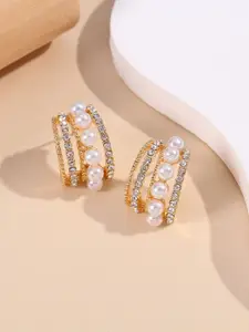 VAGHBHATT Circular Studs Earrings