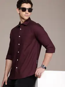 French Connection Men Premium Slim Fit Pure Cotton Casual Shirt