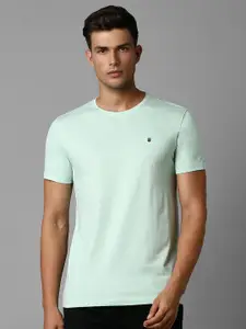 Louis Philippe Jeans Round Neck Cotton Slim Fit T-shirt