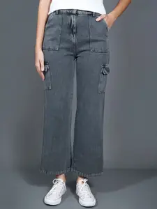 The Roadster Lifestyle Co. Women Cotton Straight Fit Light Fade Jeans