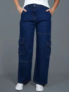 The Roadster Lifestyle Co. Women Cotton No Fade Flared Jeans