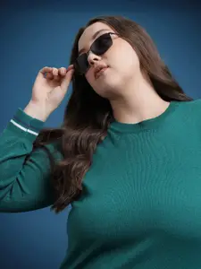 The Roadster Life Co. Plus Size Acrylic Pullover