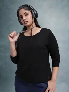 The Roadster Lifestyle Co. Plus Size Acrylic Pullover