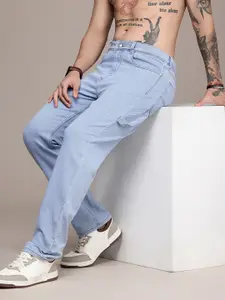 The Roadster Life Co. Men Straight Carpenter Fit Stretchable Jeans