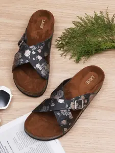 Lavie Women Printed Open Toe Flats