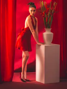 Saint G Embellished Pointed Toe Suede Stiletto Heeled Pumps