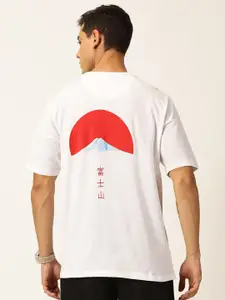 Thomas Scott Graphic Printed Drop Shoulder Oversized T-shirt