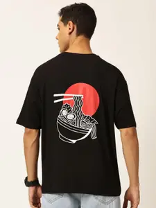 Thomas Scott Graphic Printed Drop Shoulder Oversized T-shirt