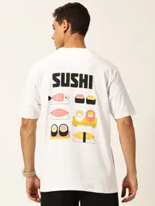 Thomas Scott Graphic Printed Drop Shoulder Oversized T-shirt