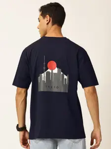 Thomas Scott Graphic Printed Drop Shoulder Oversized T-shirt