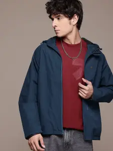 The Roadster Lifestyle Co. Men Hooded Tailored Jacket