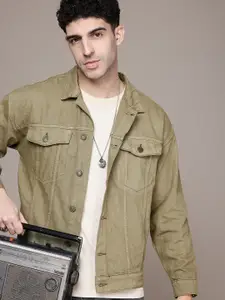 The Roadster Life Co. Pure Cotton Relaxed Fit Denim Jacket