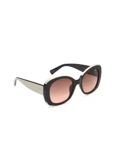 IDEE Women Oval Sunglasses with UV Protected Lens IDS3088C2SG