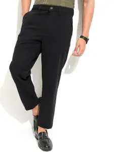 HIGHLANDER Men Mid Rise Cotton Chinos Trousers