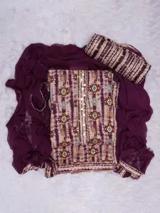 Peachmode Printed Unstitched Dress Material