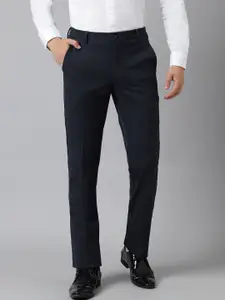 SUBTRACT Men 4 Way Stretch Flex Waist Slim Fit Formal Trousers