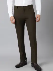 SUBTRACT Men 4 Way Stretch Flex Waist Slim Fit Formal Trousers